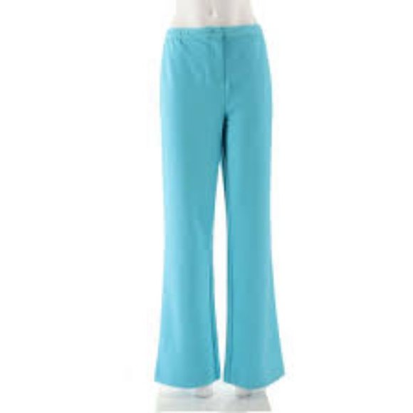 NWT LINEA BY LOUIS DELL'OLIO AQUA WOVEN PANTS 26 - Picture 3 of 13